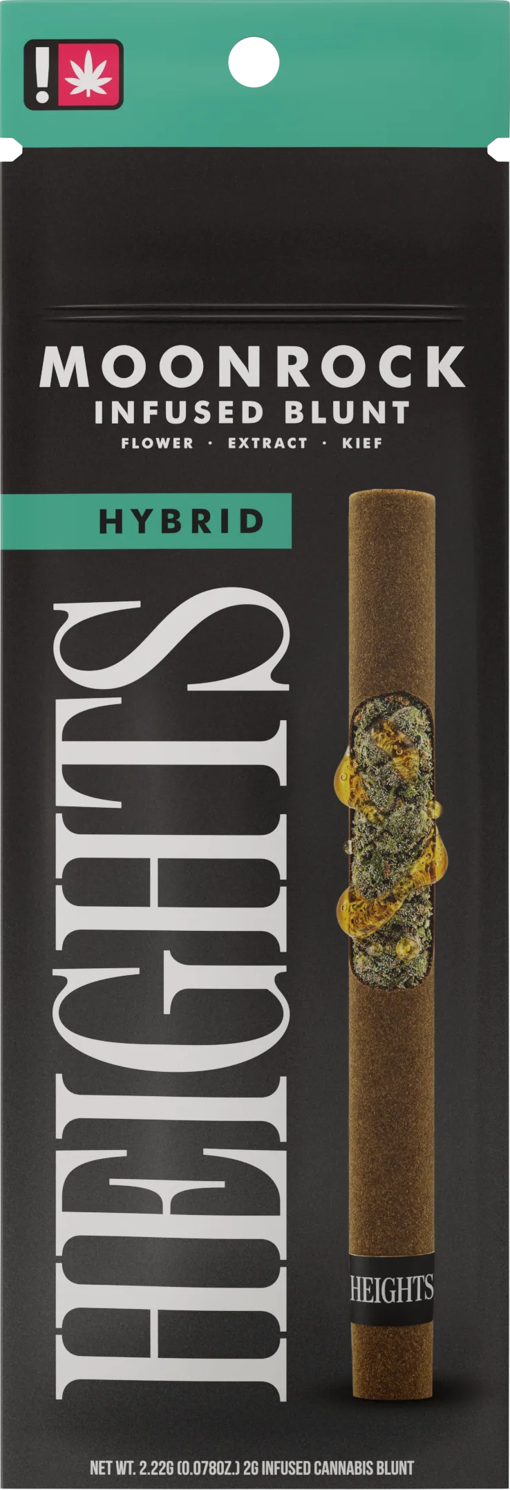 Moonrock 2 gram blunt pouch